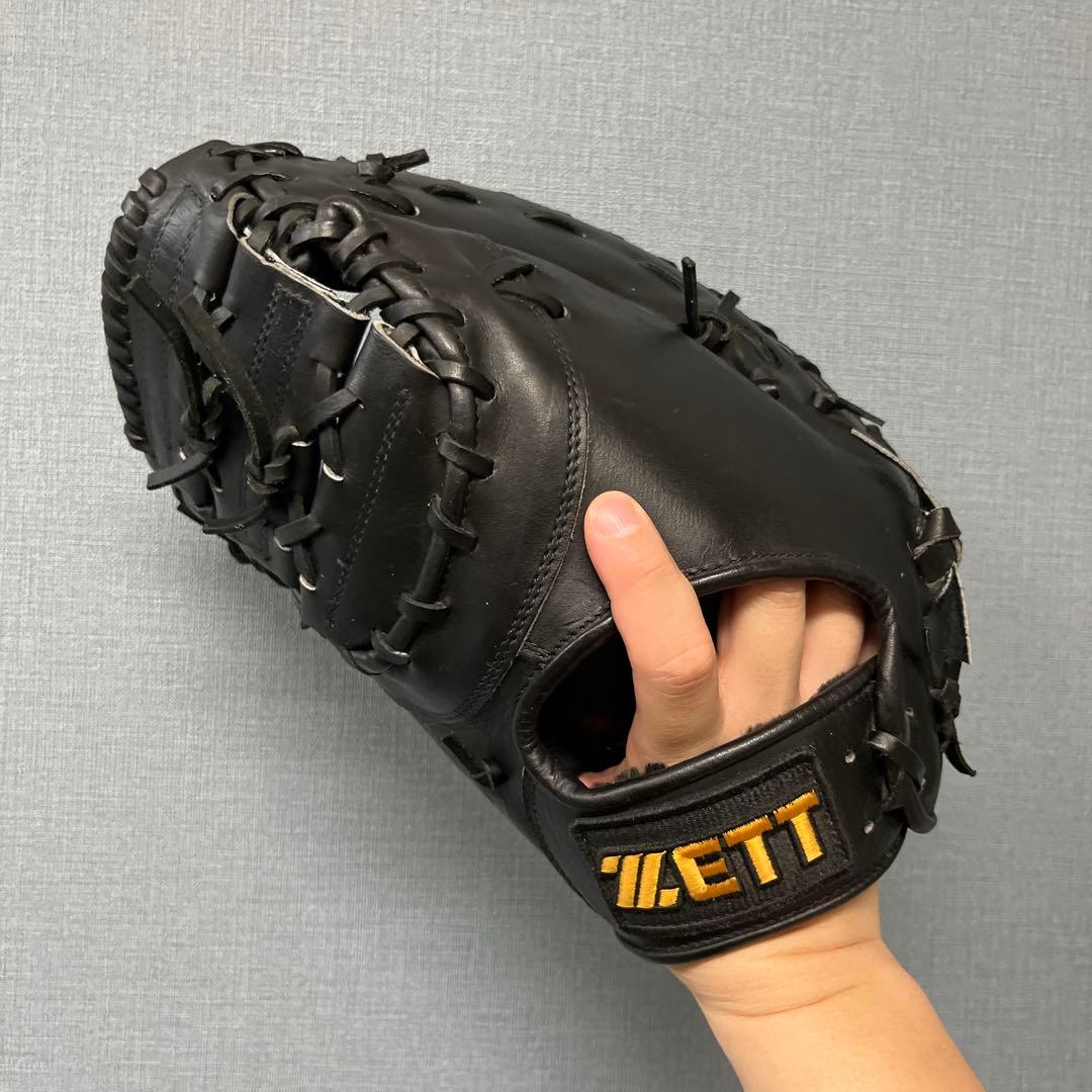 1091 ZETT 極美品 即戦力 ソフトボール ファーストミット 左投げ