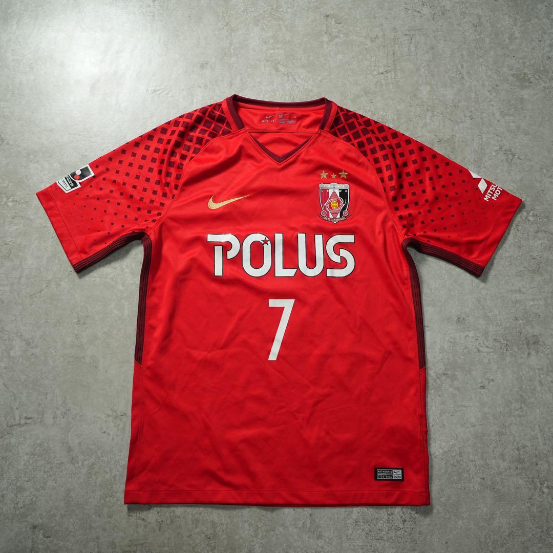 引退選手 NIKE 浦和レッズ 武富孝介 ユニフォーム 2018-19