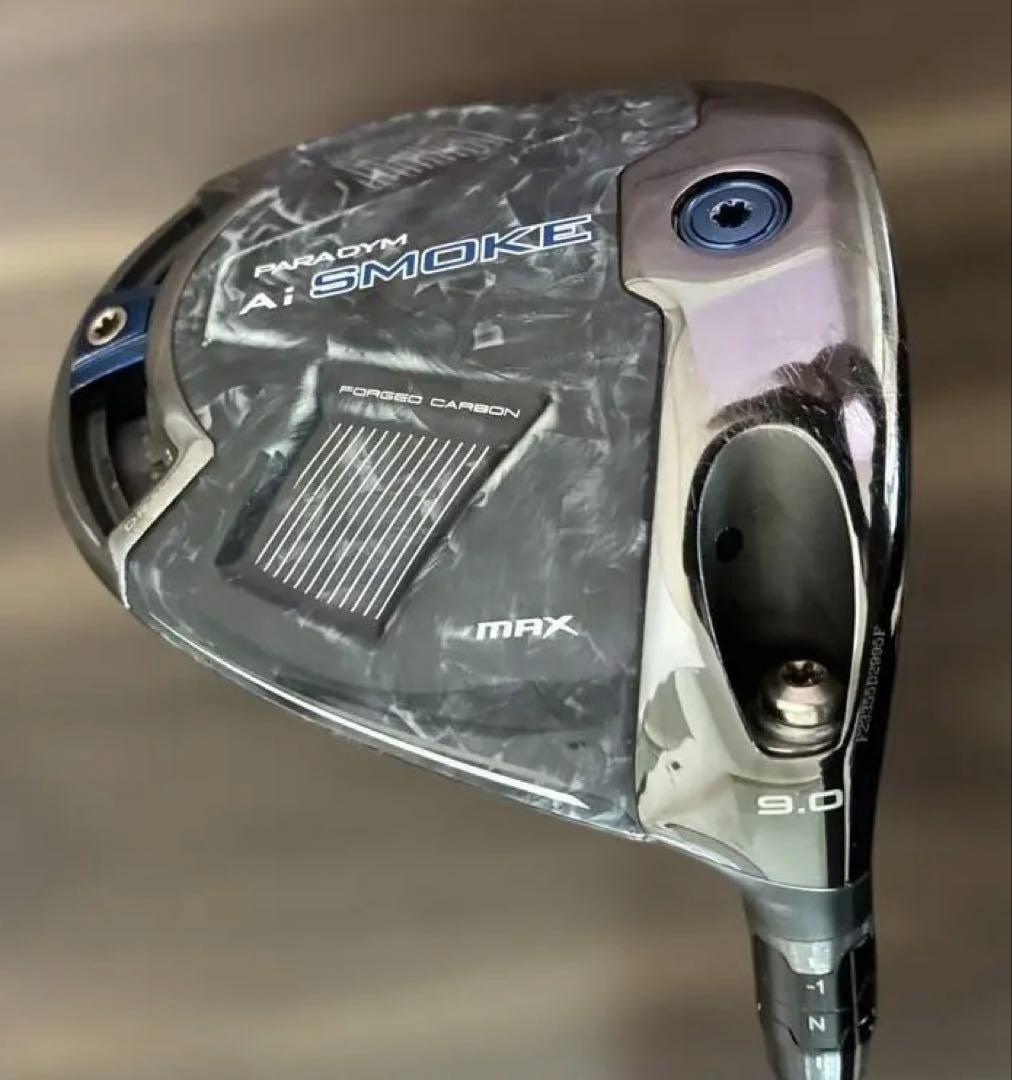 キャロウェイ　PARADYM Ai SMOKE ドライバー　9°