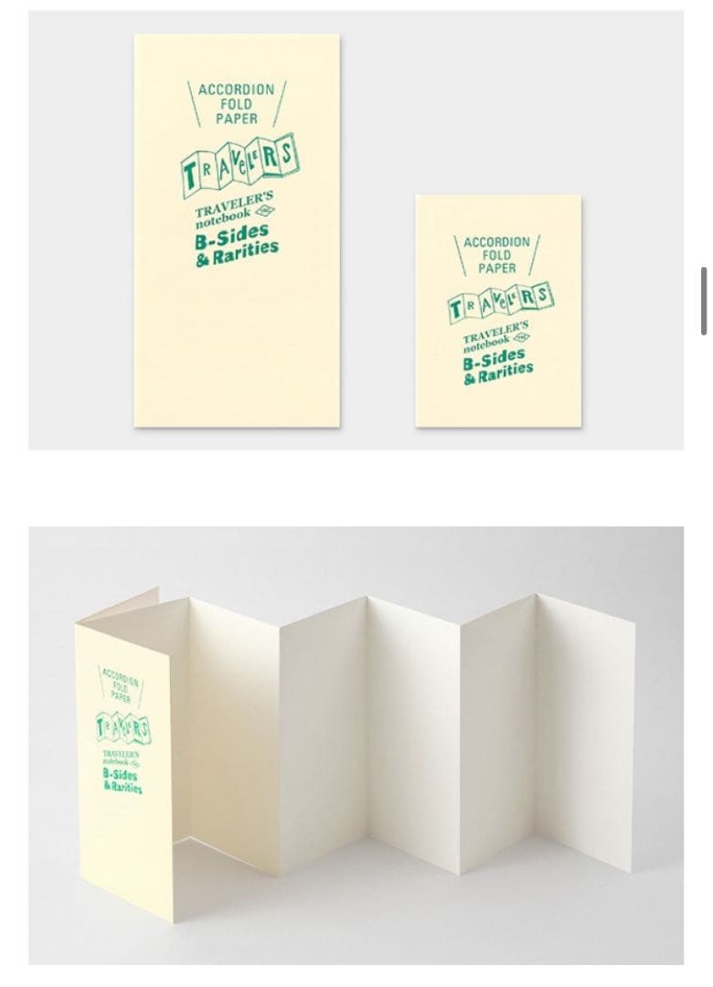 TRAVELER'S notebook B-Sides 6種セット