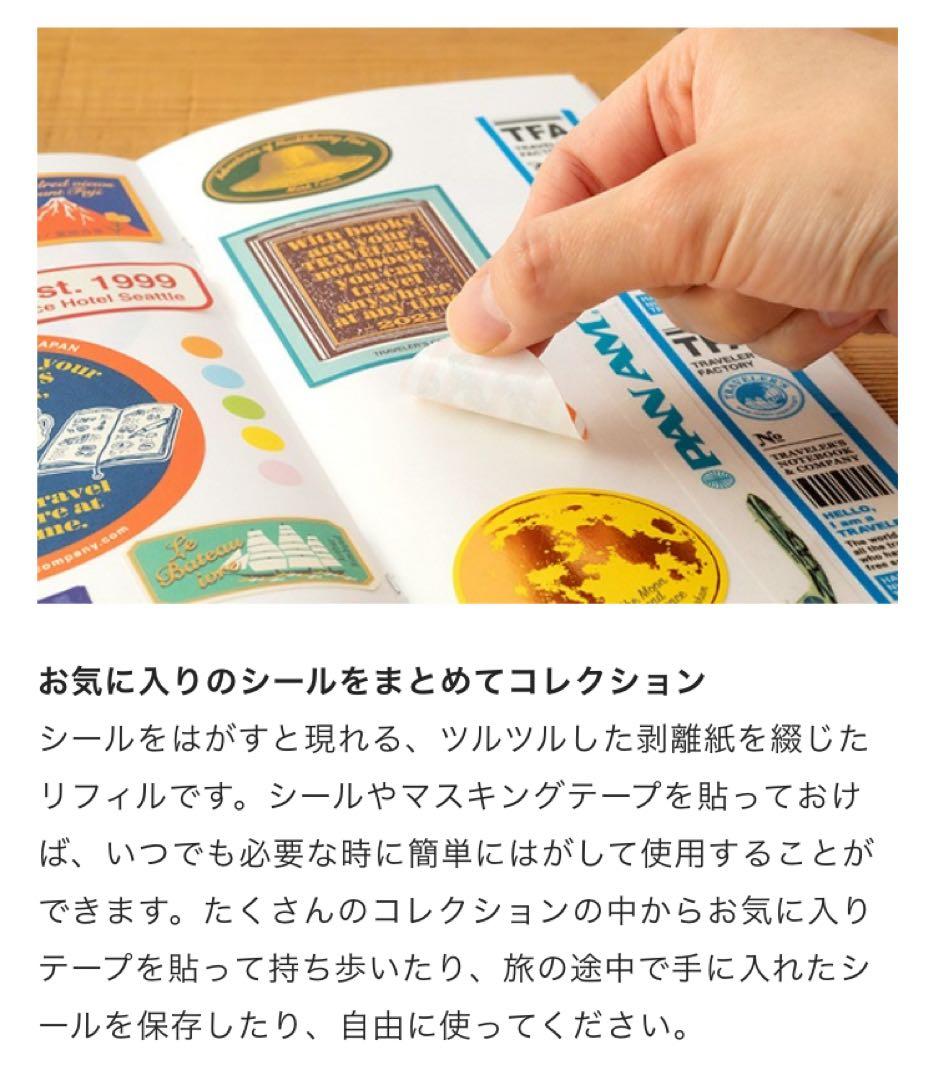 TRAVELER'S notebook B-Sides 6種セット