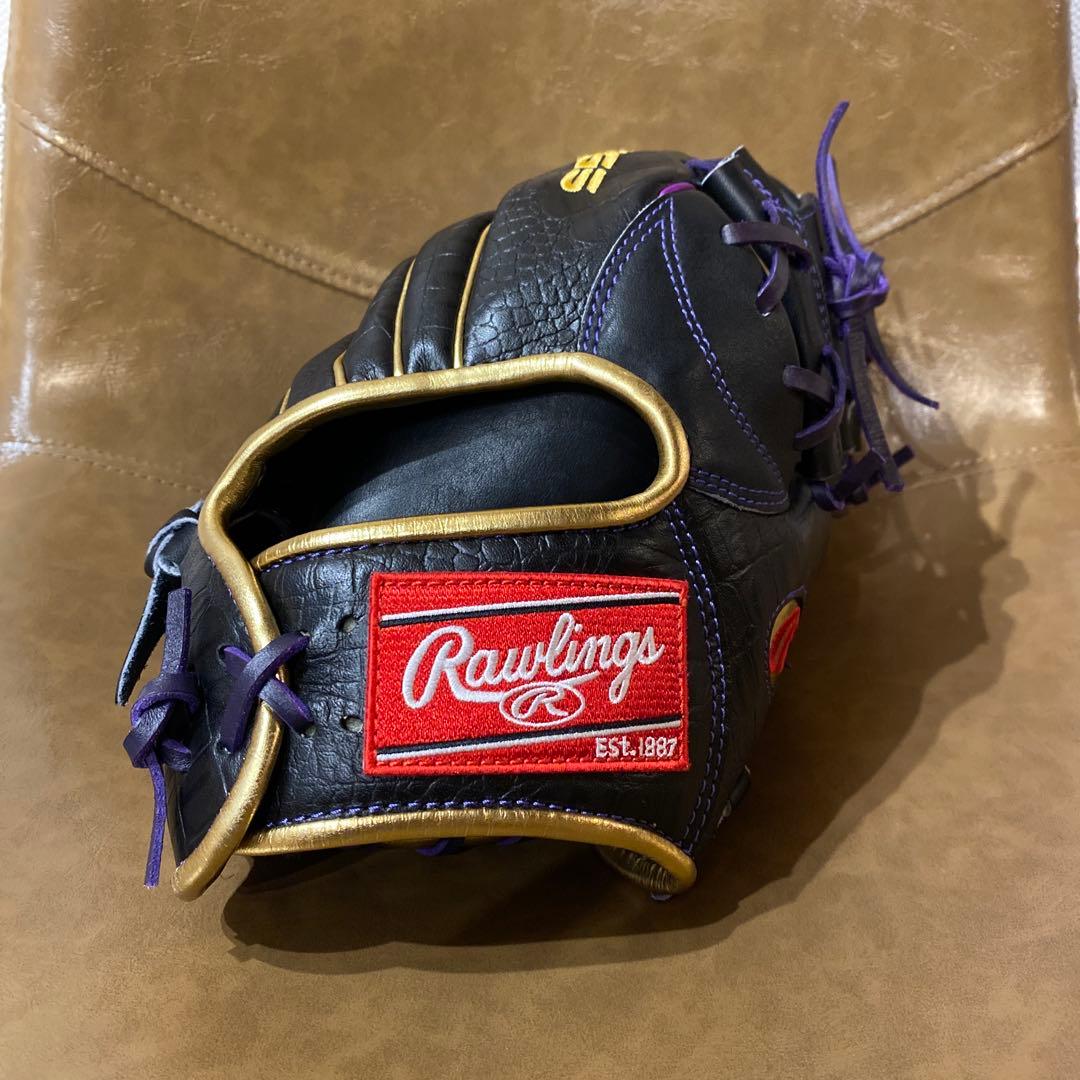 サボテン　Rawlings 軟式グローブ　内野用　岡本和真モデル