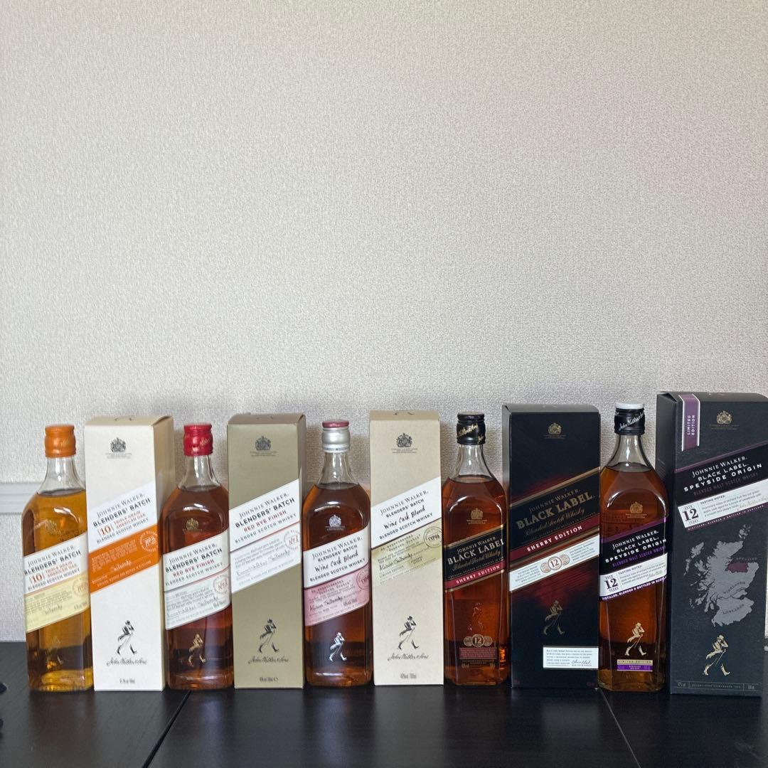 ジョニーウォーカー5本セット