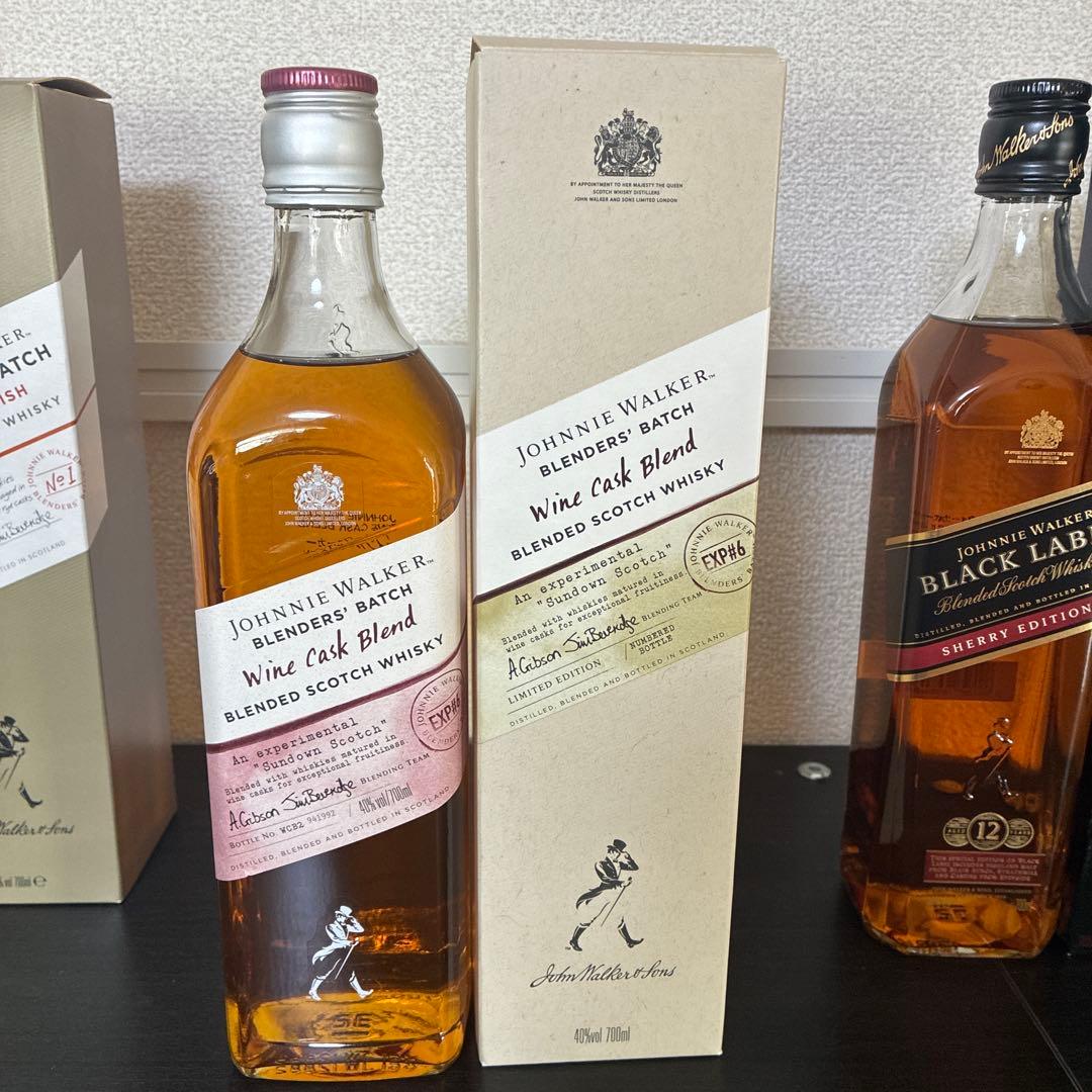 ジョニーウォーカー5本セット