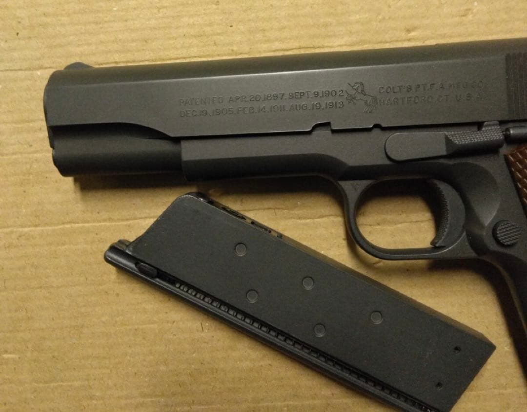 WA ウエスタンアームズ ガスブローバック.コルトガバメントミリタリーモデル