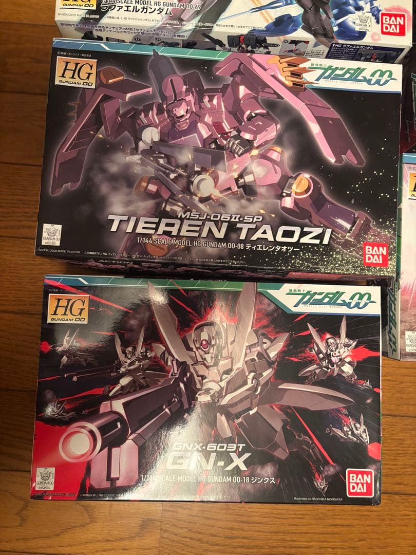 ⑨機動戦士ガンダム00シリーズ　HG 1/144 7点セット！！