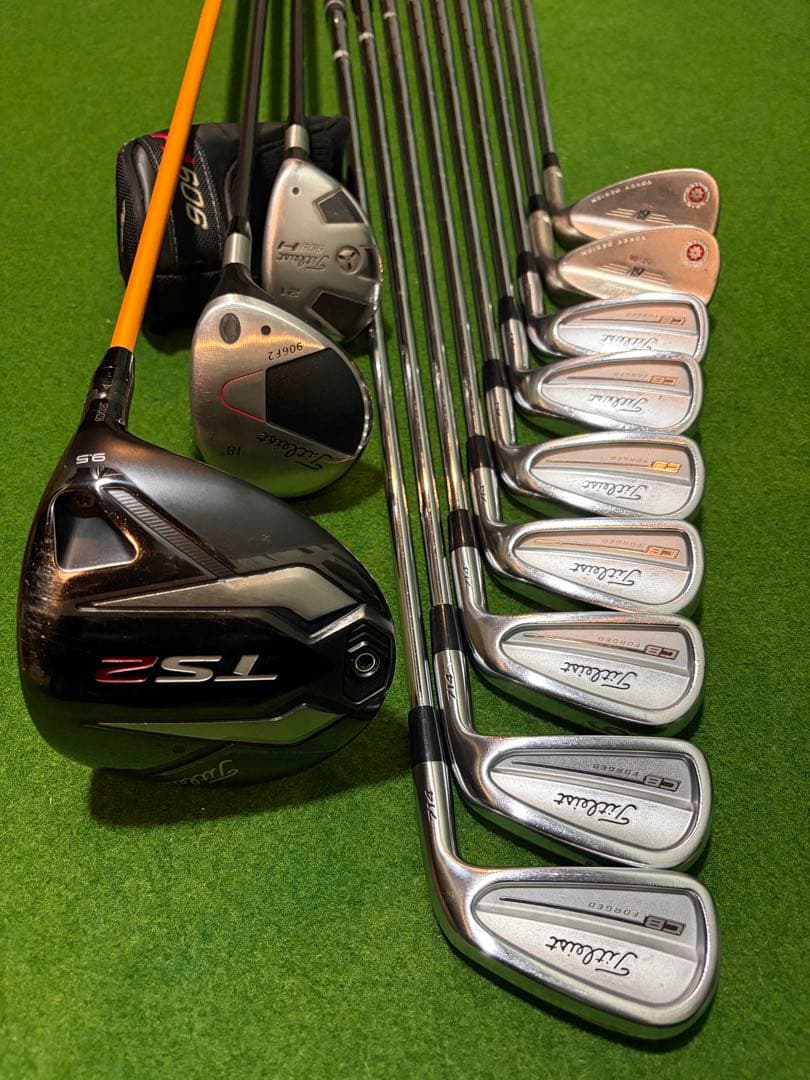 タイトリスト12本！ TS2 906F2 909H 714CB 4-P ボーケイ