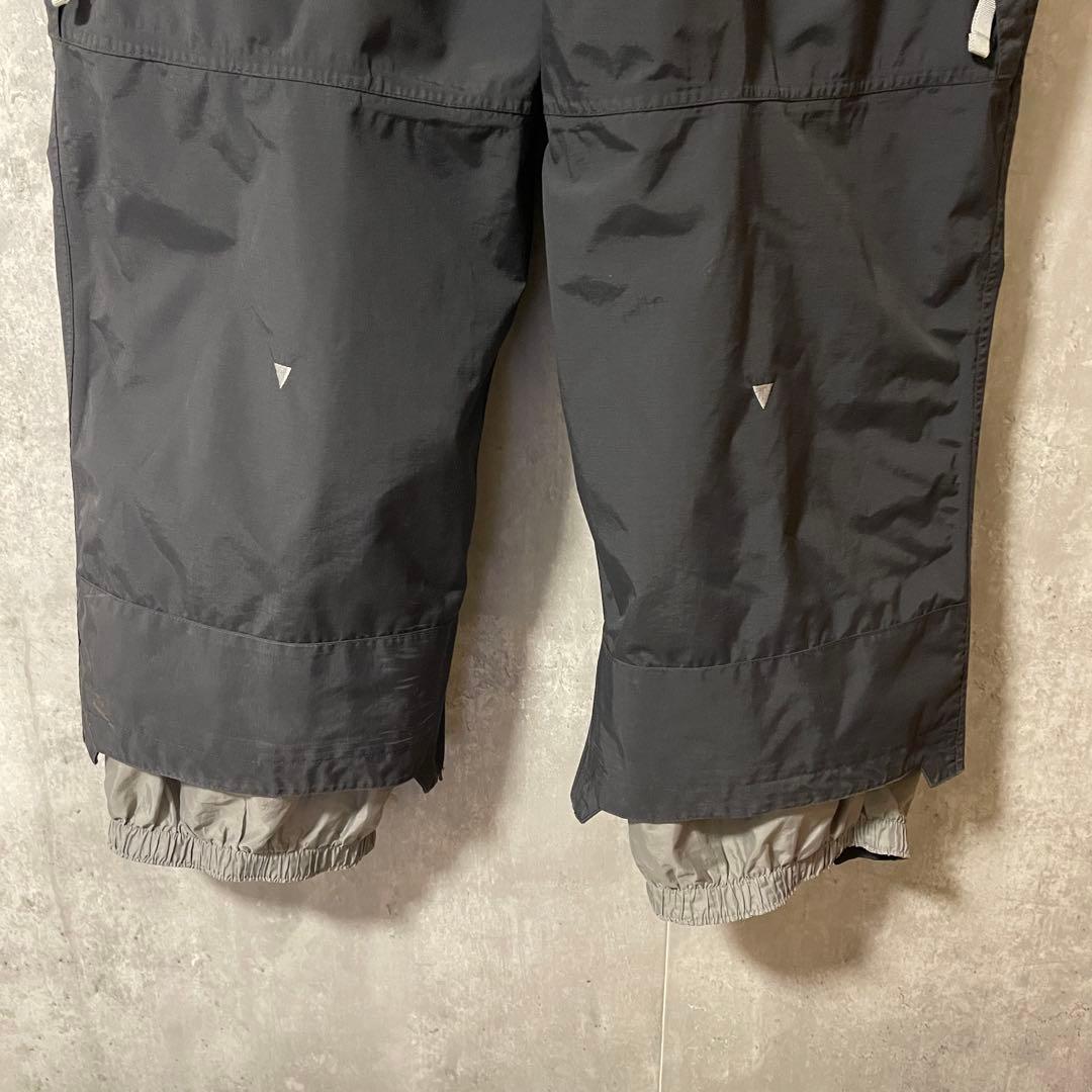 burtonバートンスキーパンツスノーボードウェアズボン下黒ブラック刺繍ロゴ希少