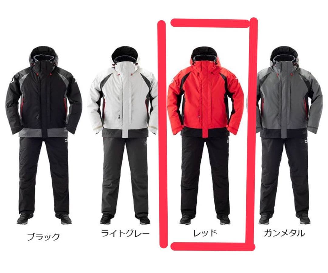 ダイワ レインマックス ハイパーコンビアップウィンタースーツXL DW-3409