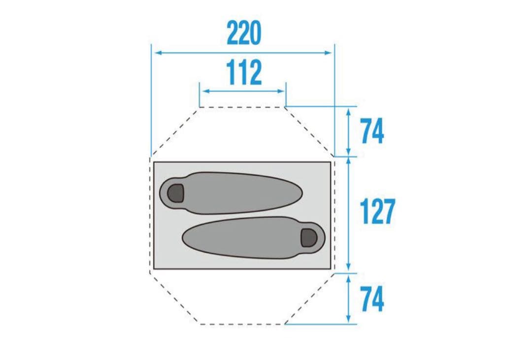 新品未使用　THE NORTH FACE STORM BREAK 2 テント
