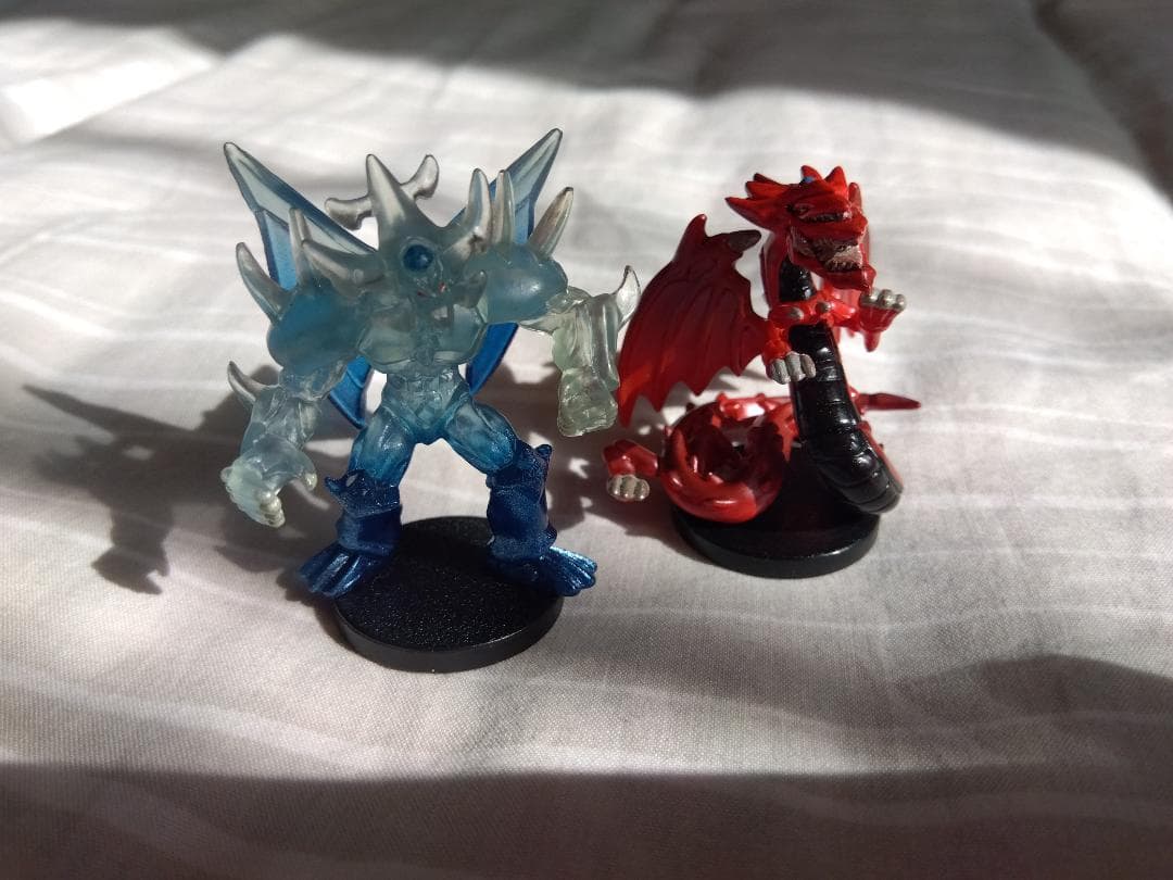 遊戯王 ダンジョンダイスモンスターズ「オシリスの天空竜」「オベリスクの巨神兵」