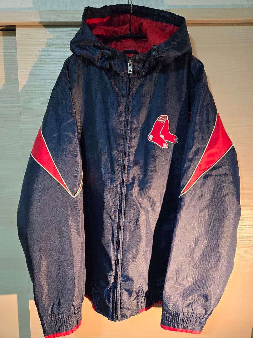 -週末SALE中-【激レア】 00s MLB レッドソックス 中綿スタジャン