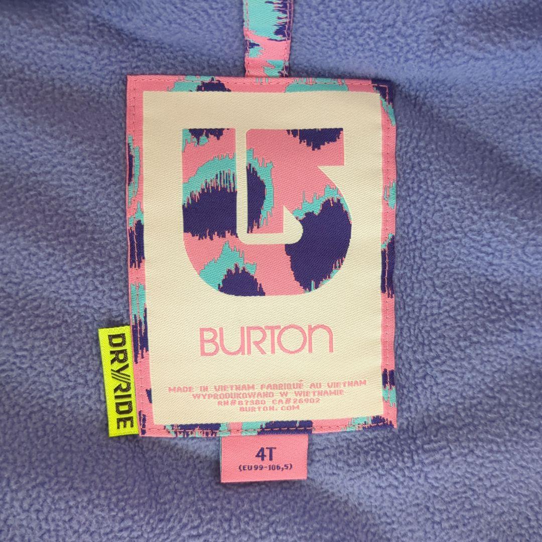 BURTON スノーボードウェア 上下セット　サイズ4T