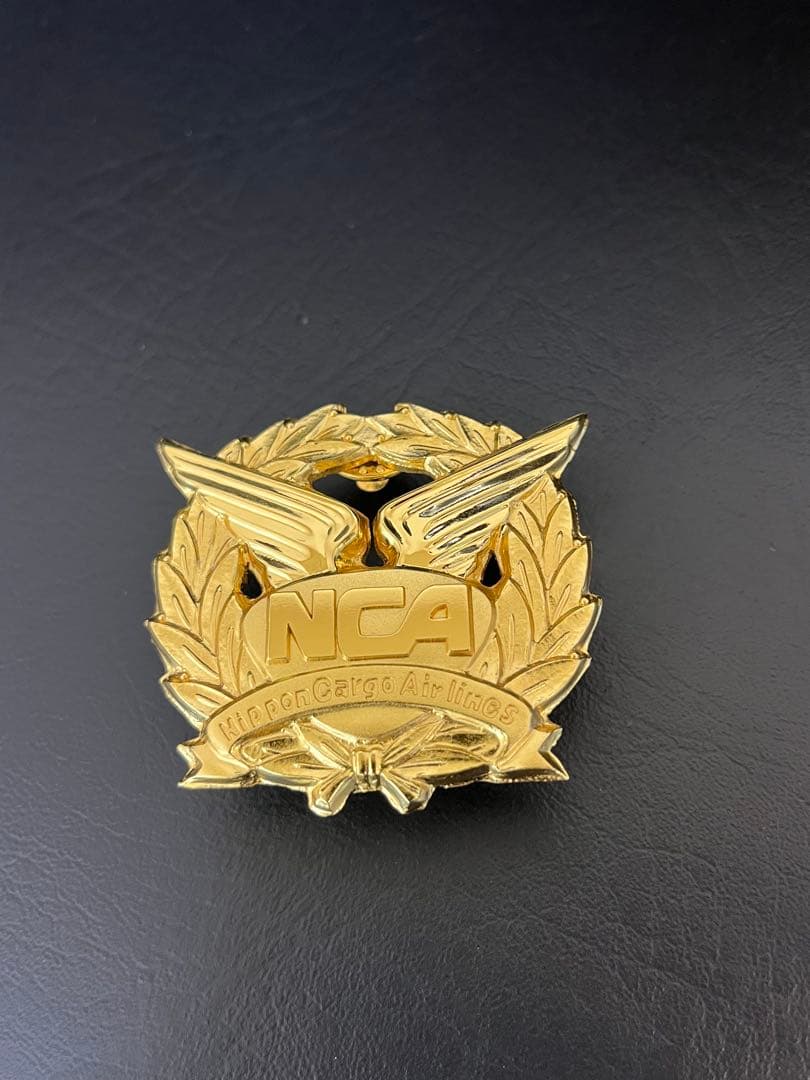 パイロット帽子用　エンブレム ピンバッジ