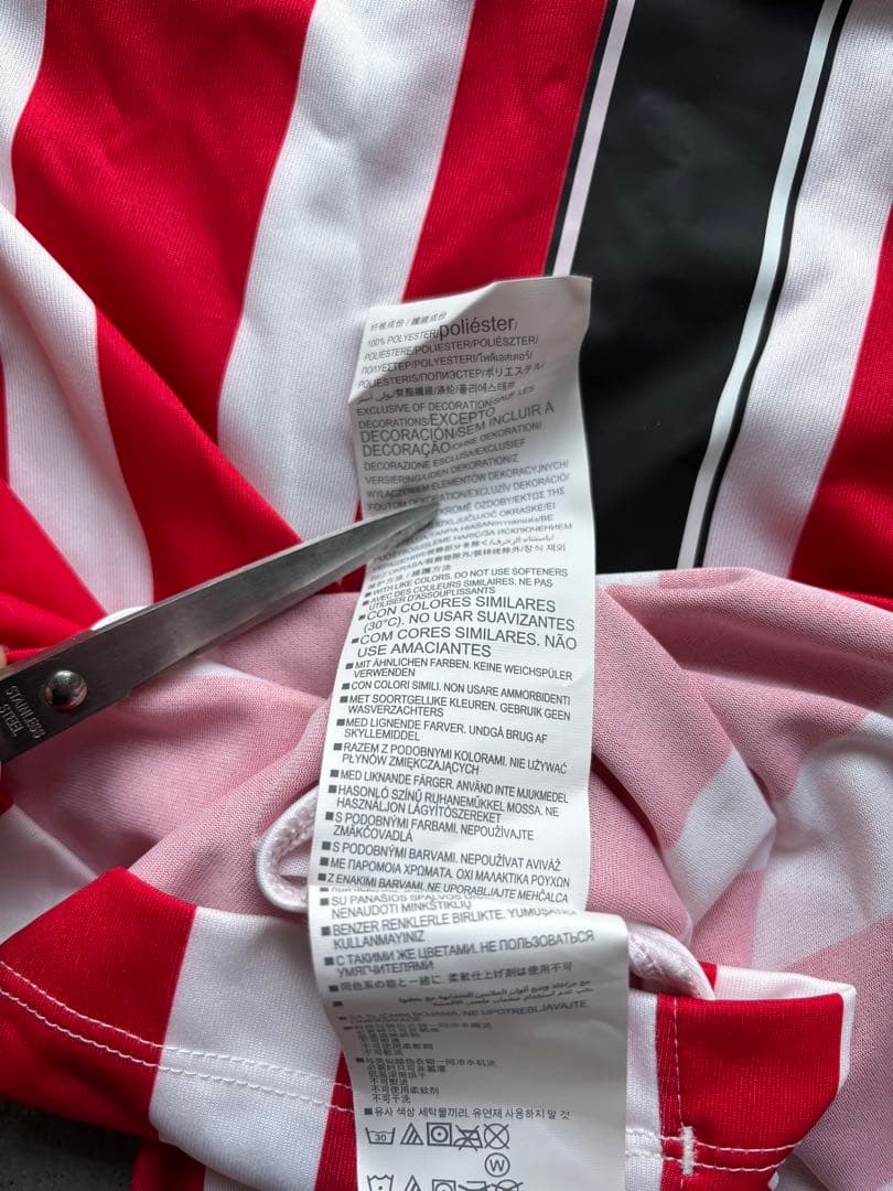 16-17 ファンダイク　サウサンプトン　アンダーアーマー　ホームユニフォーム