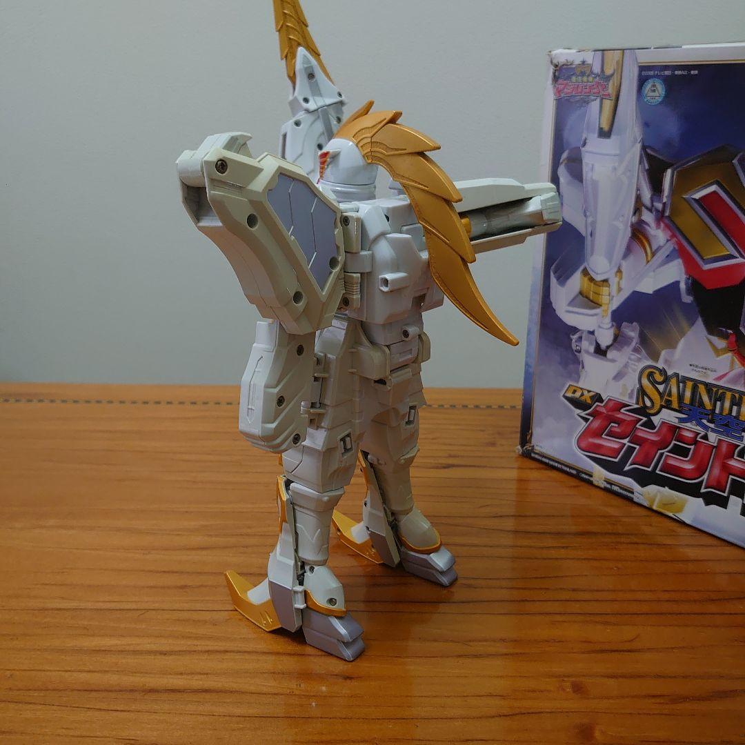 魔法戦隊マジレンジャー 天空合体 DXセイントカイザー 箱説明書あり