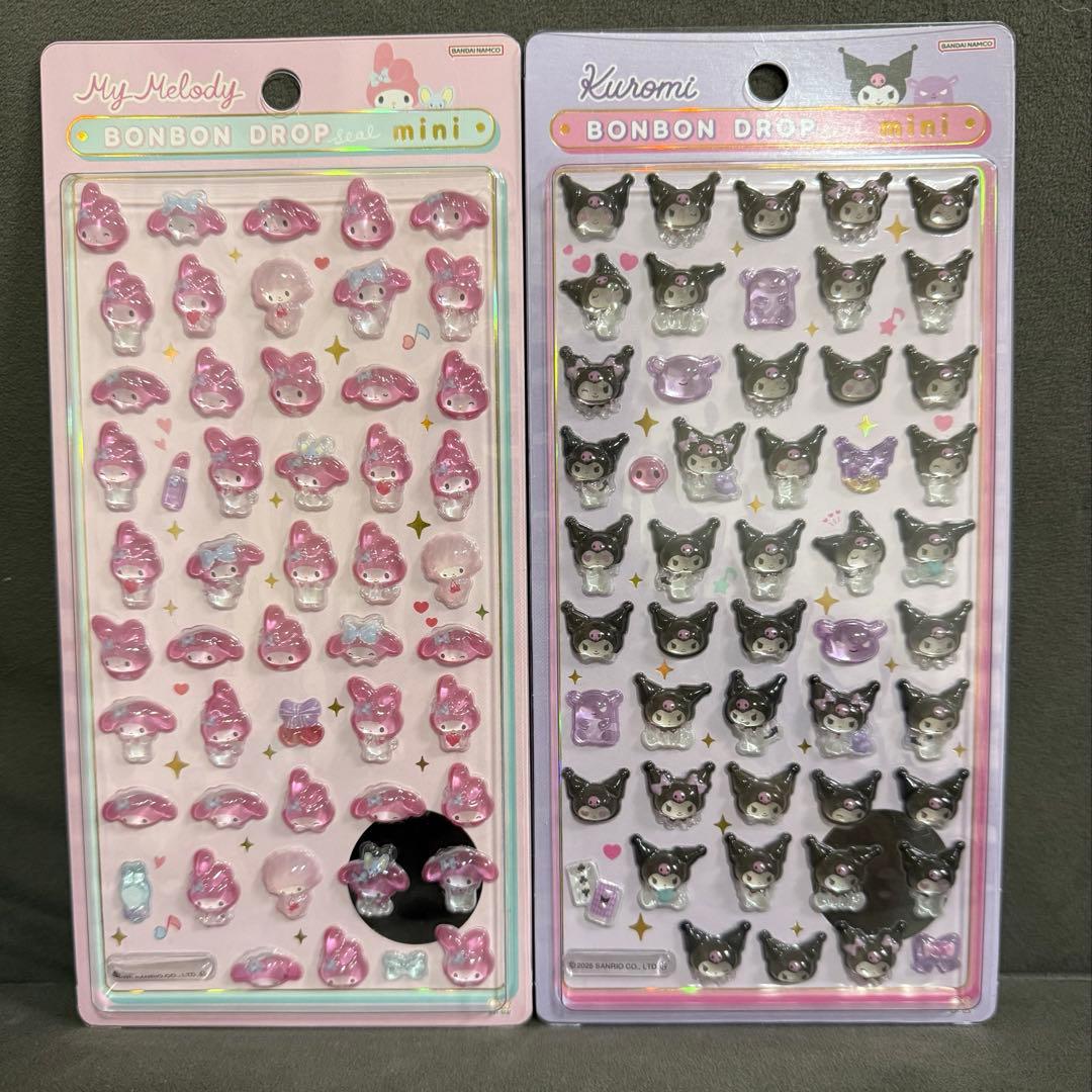 ボンボンドロップシール　サンリオ ミニ　8種コンプリート　正規品　まとめ売り