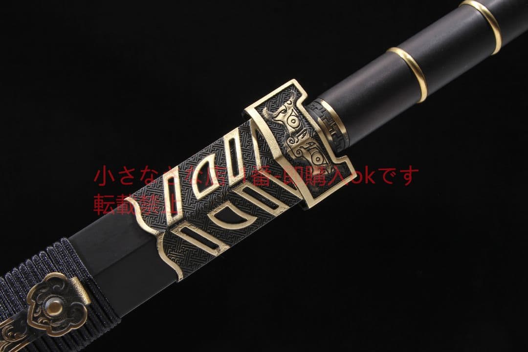 純銅如意漢剣模様鋼 古兵器 武具 刀装具 日本刀 模造刀 居合刀