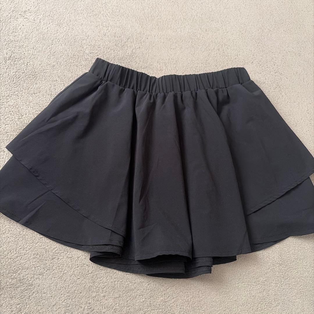 Prince フリル袖Tシャツとフレアスカートセット