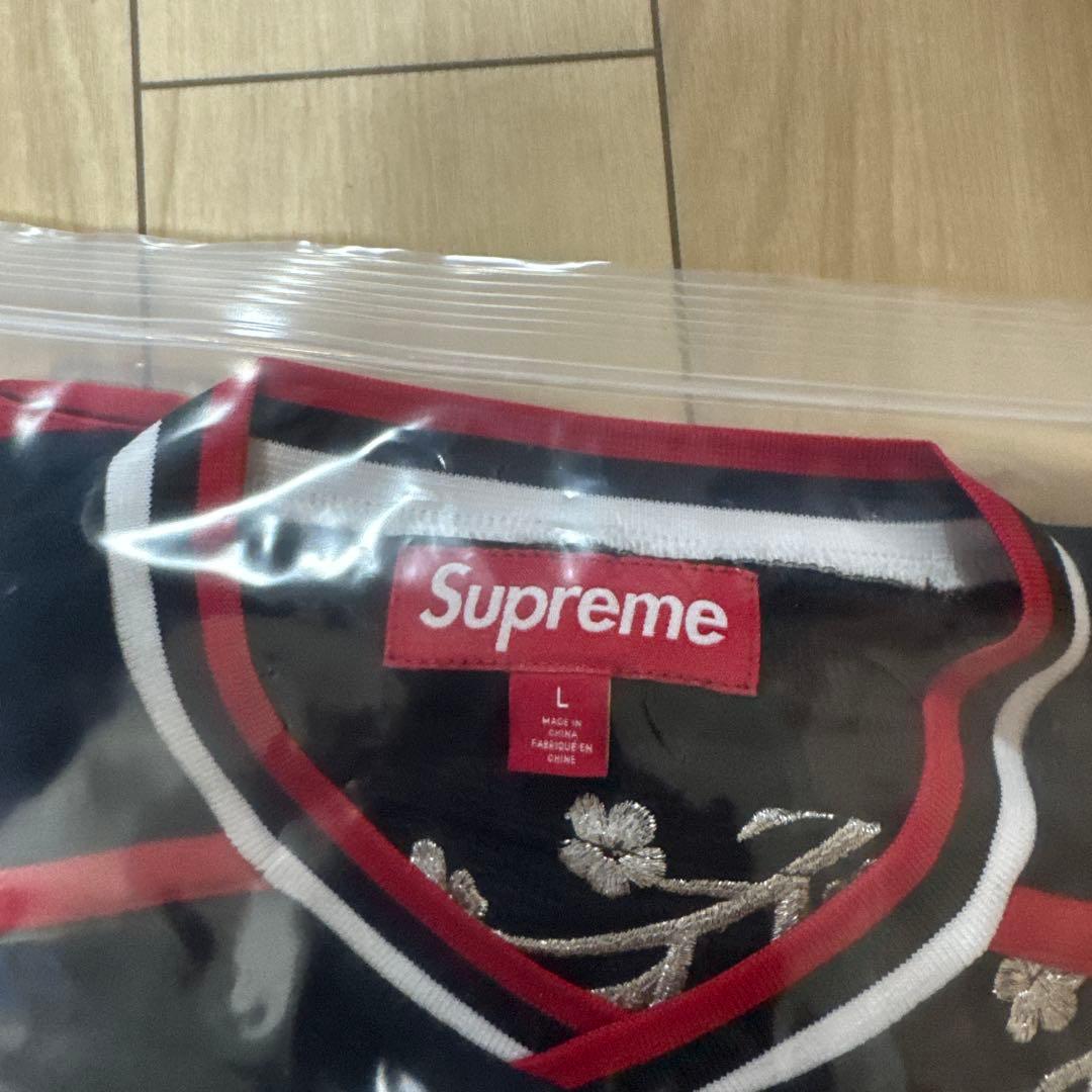 ウェア Supreme Floral Soccer Jersey \"Black\"