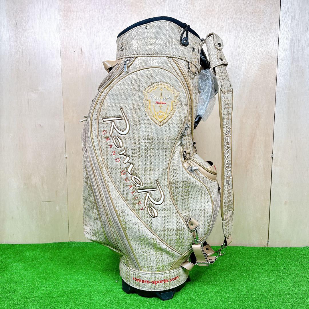 【新品未使用】 RomaRo ロマロ プレミアム キャディバッグ 付属品多数