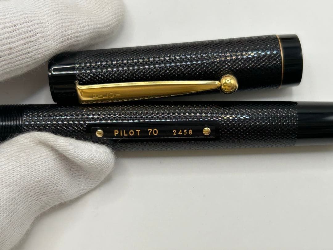 パイロット 70 万年筆 専用木箱付き 14k