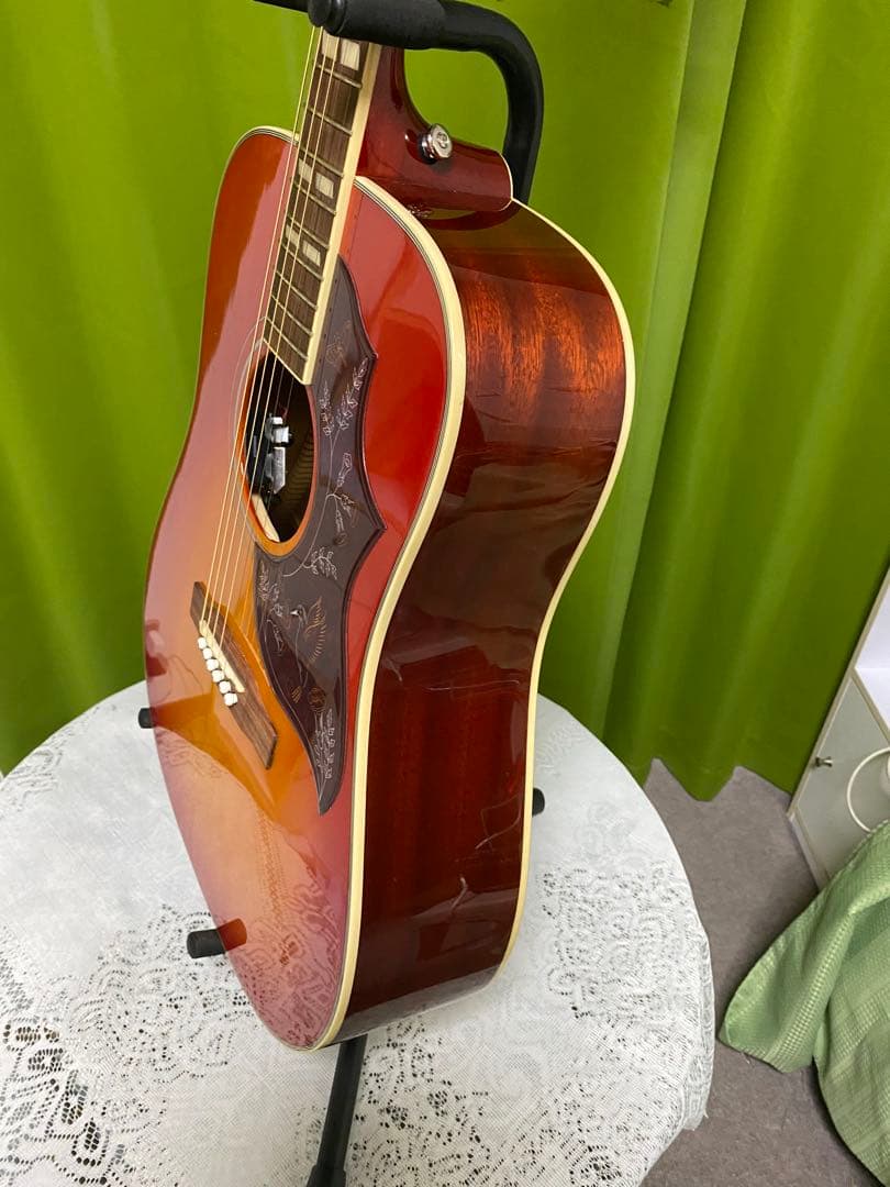 む*む様 美品エピフォンby Gibson ハミングバードStudio エレアコ