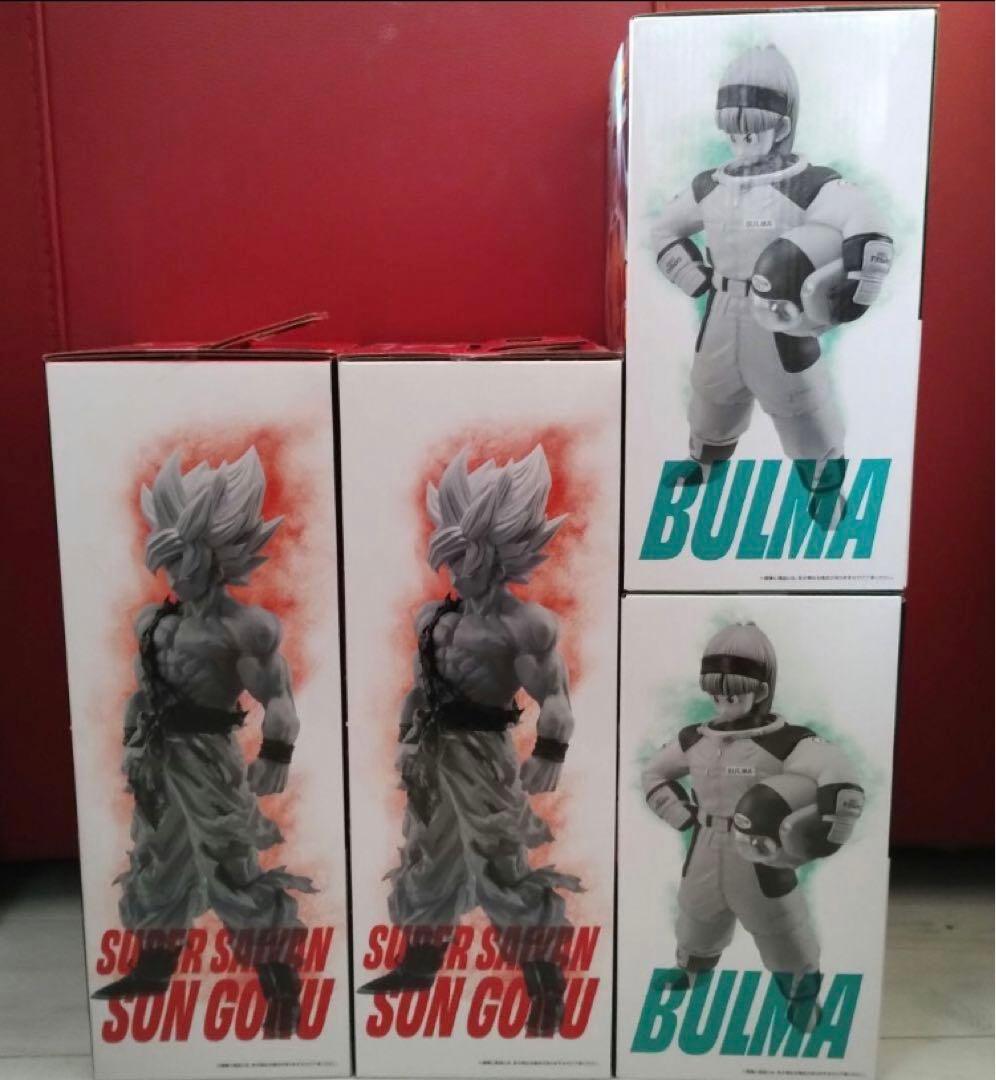 一番くじ　ドラゴンボールVSオムニバス　BRAVE　超サイヤ人孫悟空　ブルマ