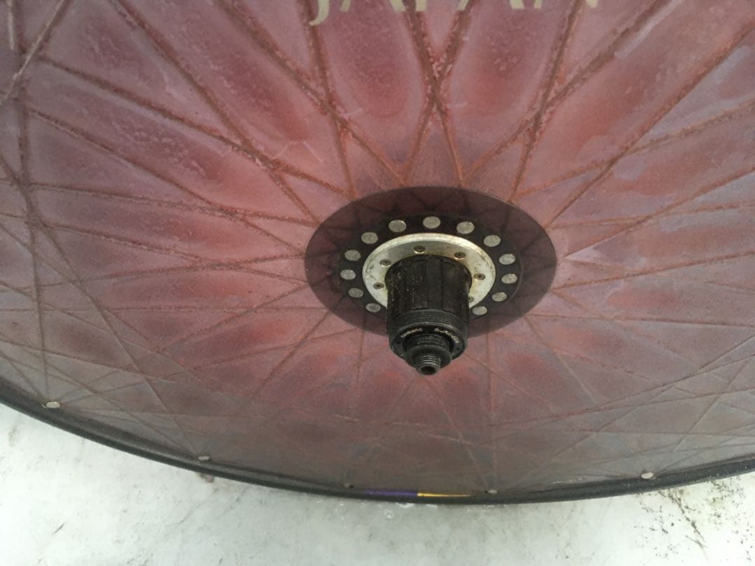 スギノ　テンションディスク　リア車輪　ギア付きと無し2つ