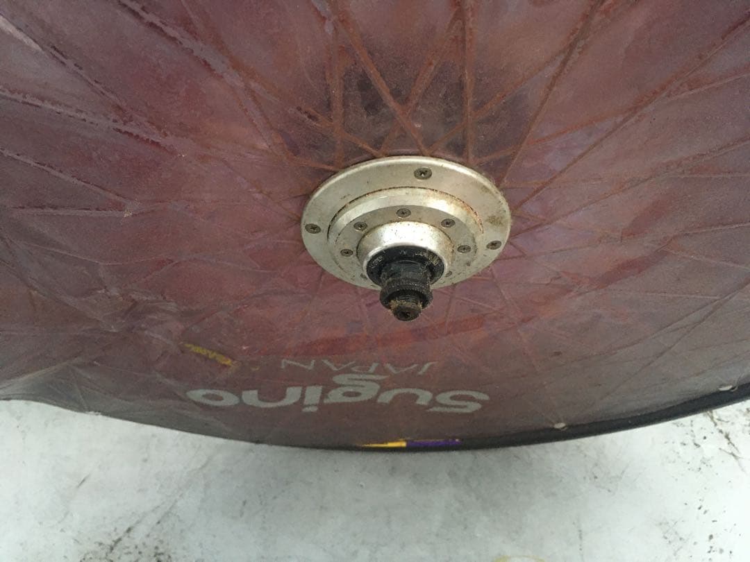 スギノ　テンションディスク　リア車輪　ギア付きと無し2つ