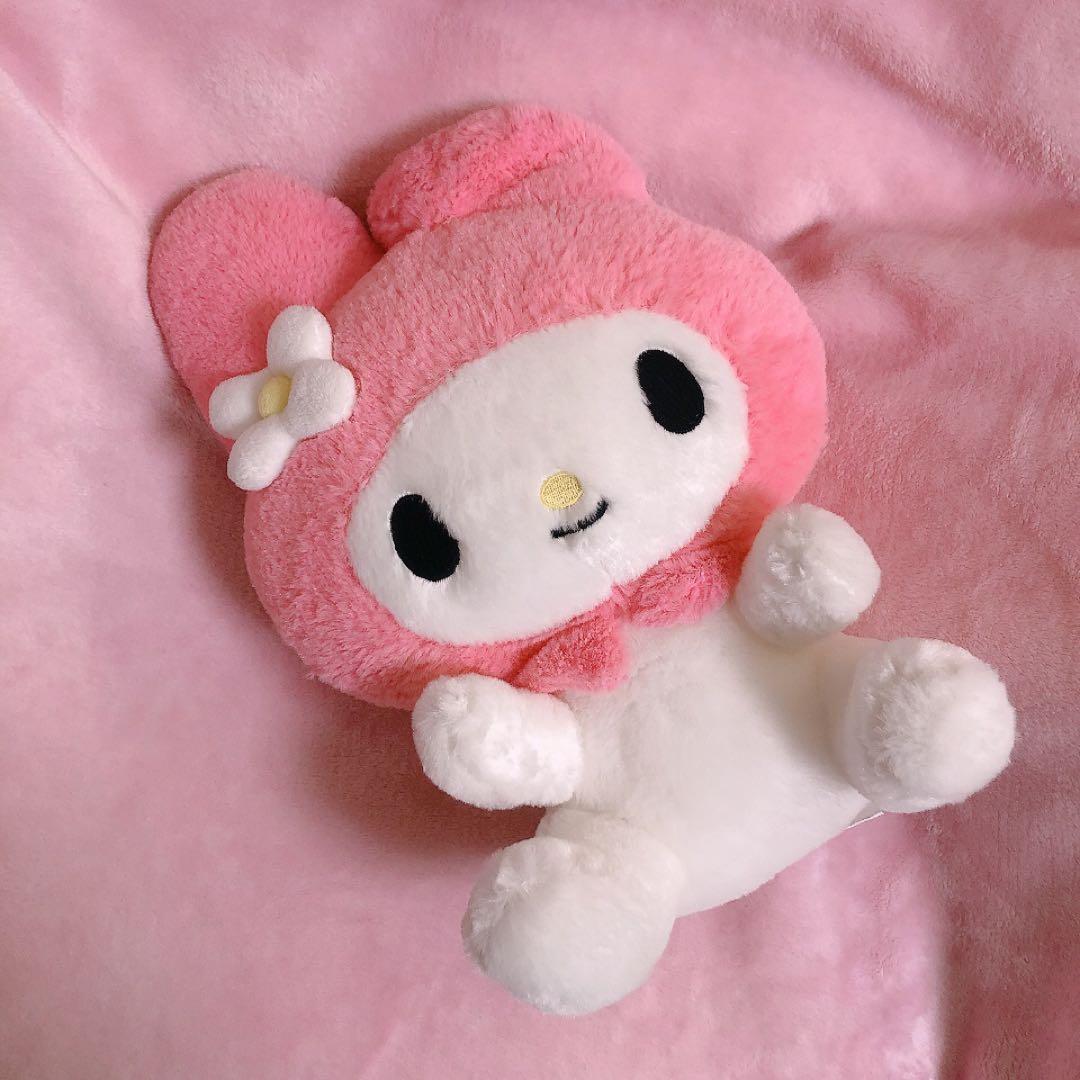 【希少】 マイメロディ ぬいぐるみ ピンク 平成レトロ