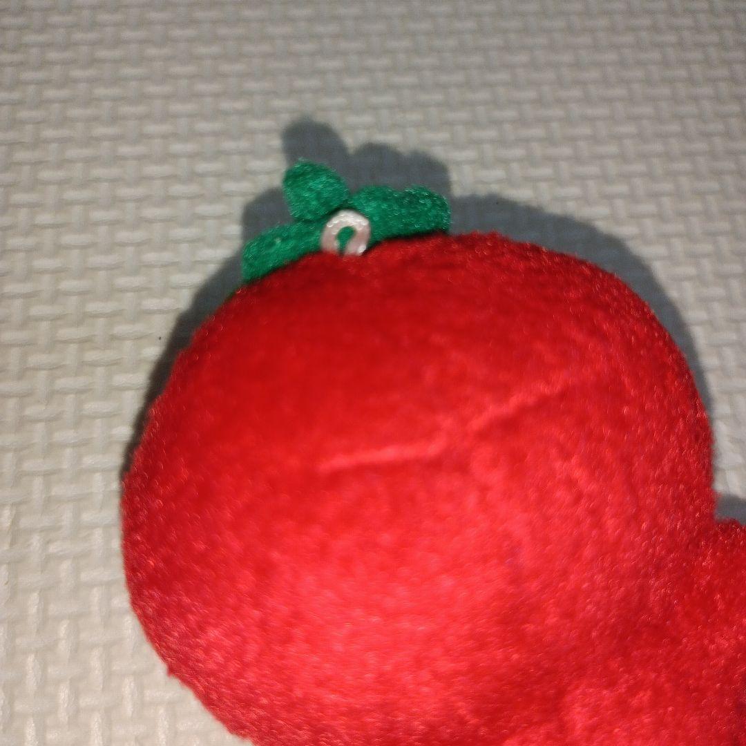 サンエックス　みかんぼうや　平成レトロ　いちご　ぬいぐるみ　キーチェーン　赤色