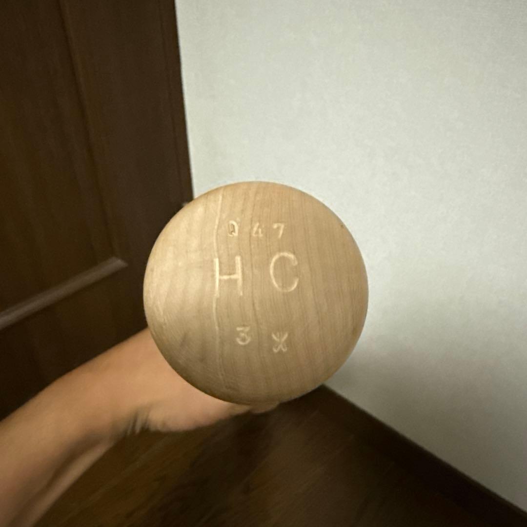 ミズノプロ 硬式木製バット 長野久義モデル(希少)