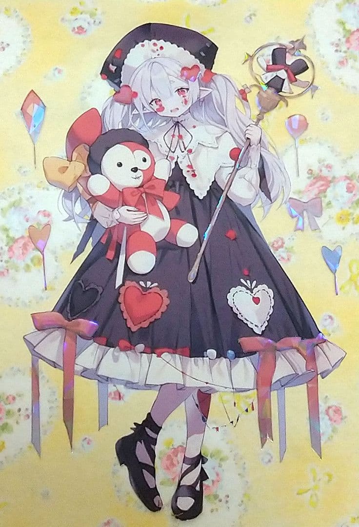 廃盤品✩J841＃赤黯时刻(贝壳光)切り売り海外人物女の子AIマステ