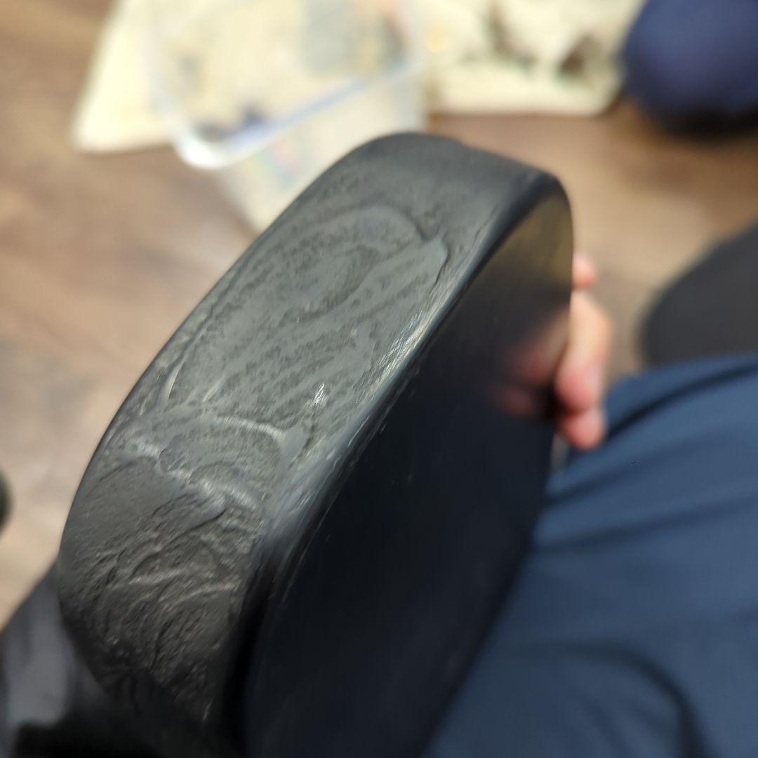 甲州銘石 雨端御硯 鰍沢文明堂製