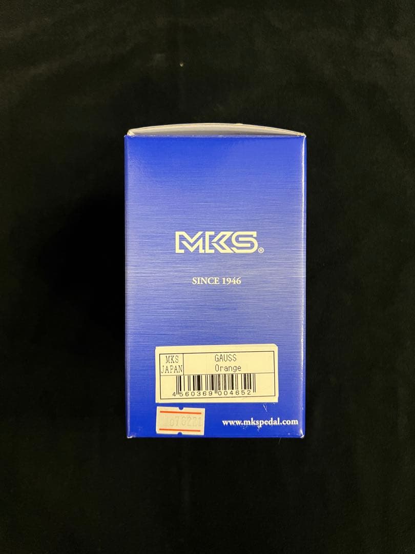 (絶版品)ミカシマMKS 三ヶ島フラットペダル GAUSS オレンジ
