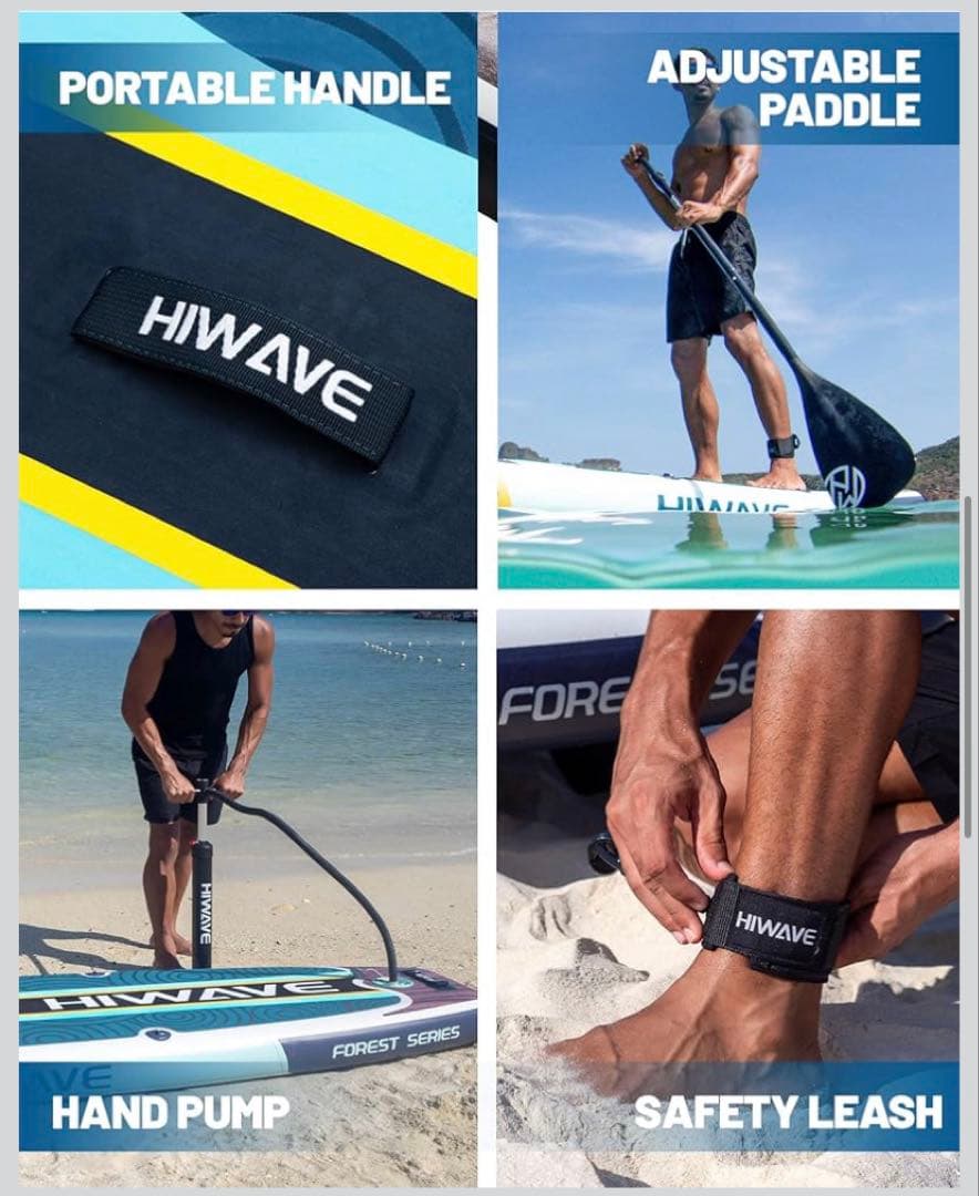 インフレータブルsup セット SUP 軽量＆収納簡単　即日発送‼️