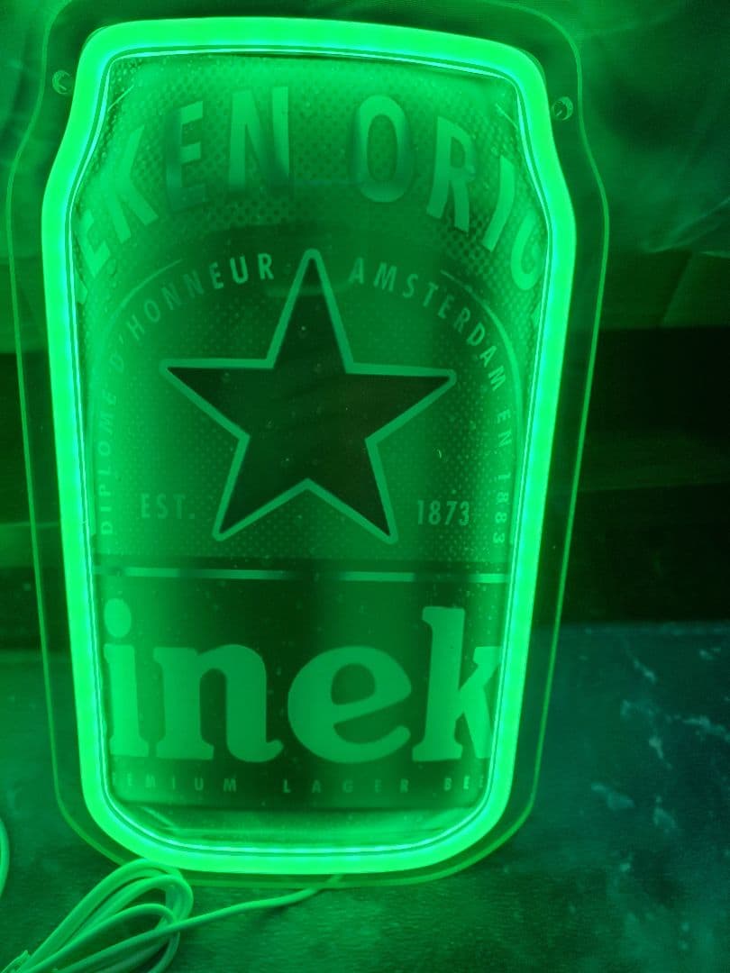 Heineken ネオンライト 3点セット