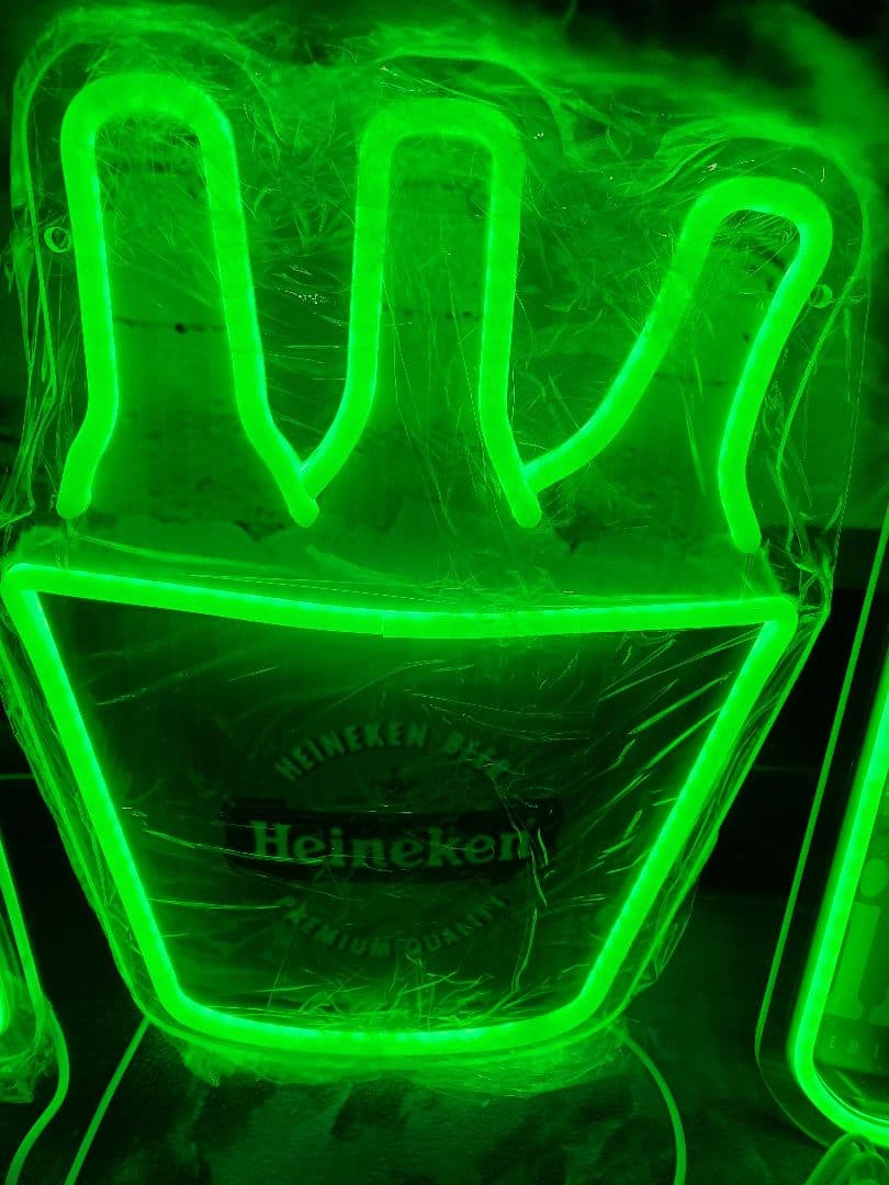 Heineken ネオンライト 3点セット