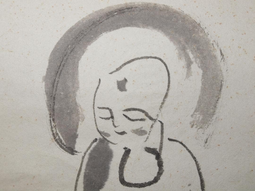 日本　時代肉筆掛け軸　※激安骨董品中国美术品 X816C16-5