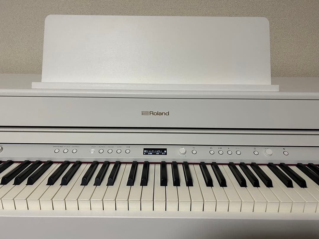 Roland HP-702 ホワイト電子ピアノ 88鍵 椅子付き