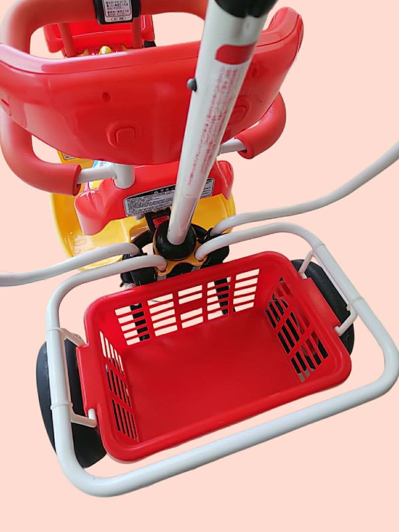 三輪車 アイデス ミッキーマウス ミッキー 赤 レッド