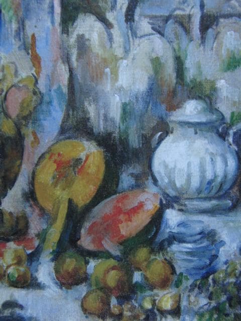 ポール・セザンヌ、静物、希少な画集より、状態良好、新品高級額、額装付