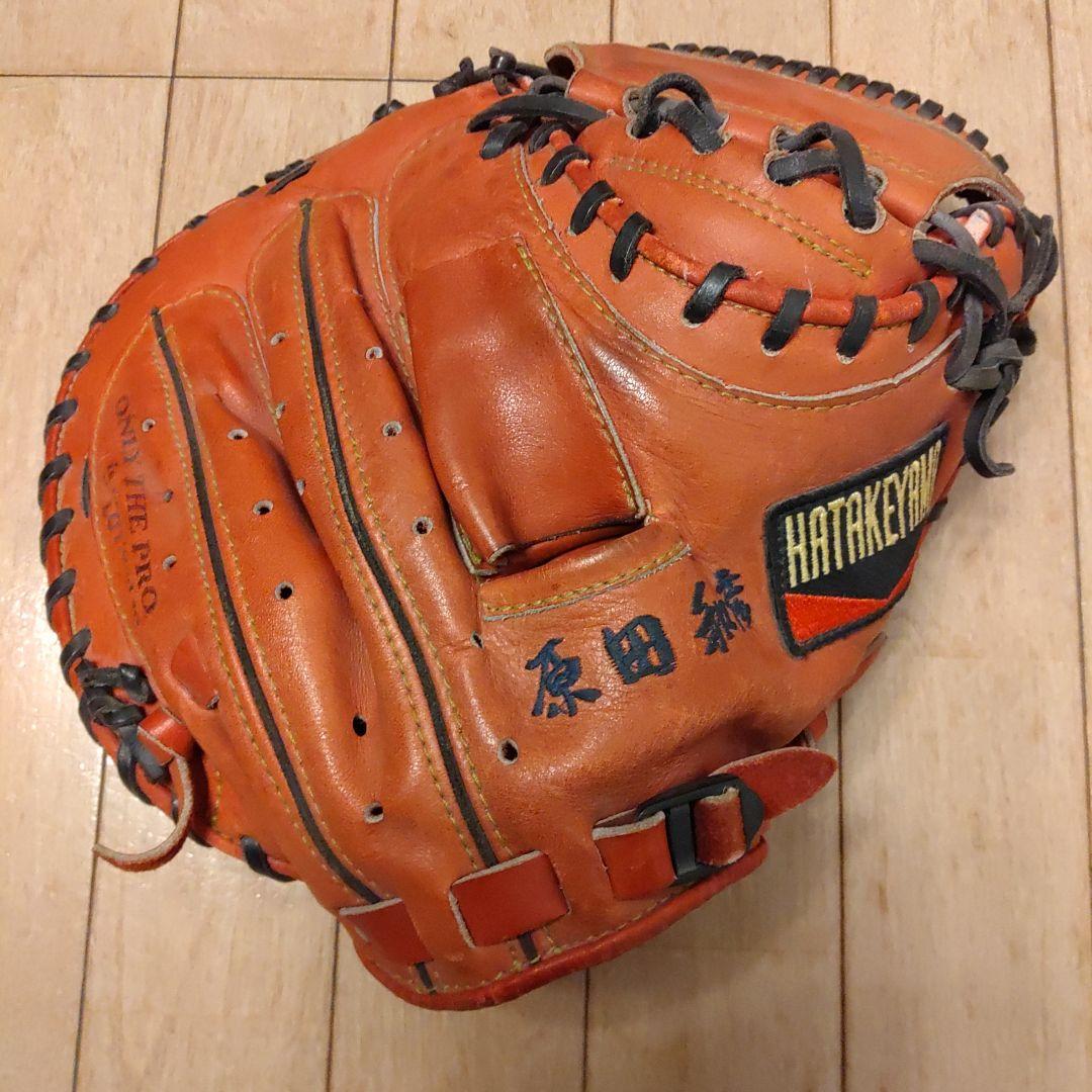 実使用近鉄バファロ−ズ原田選手のキャッチャ−ミット