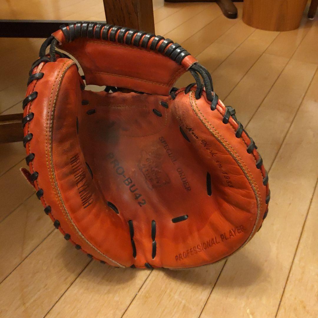 実使用近鉄バファロ−ズ原田選手のキャッチャ−ミット