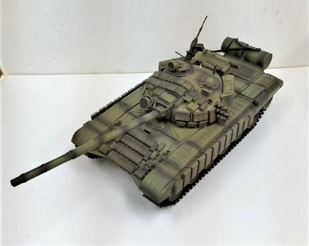 1/16サイズ戦車ラジコン　ロシアT72　ヘンロン3939-1 ver7.0
