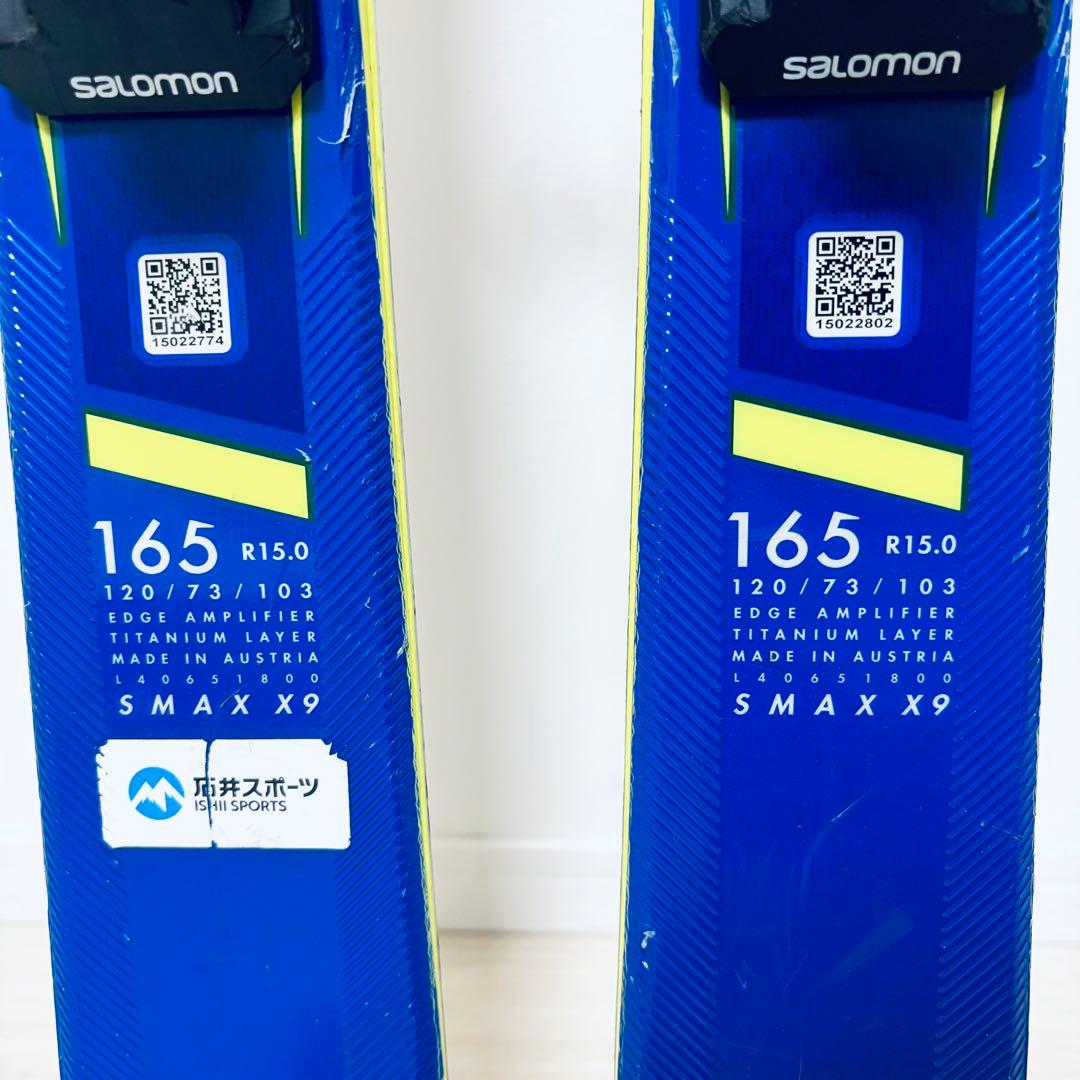 SALOMON S MAX X9 Ti 165cm Z12 ビンディング付