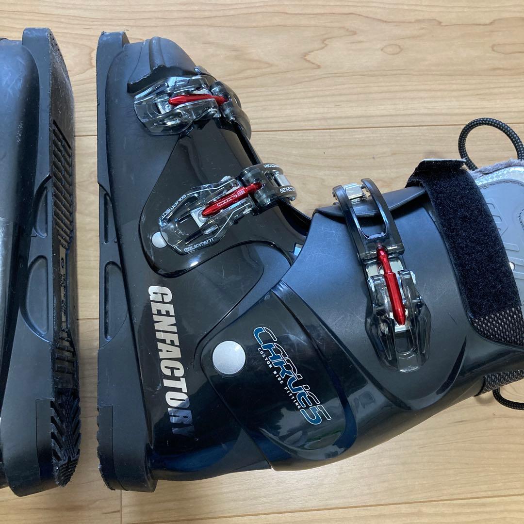GENFACTORY スキー ブーツ 黒　メンズ Carve-5