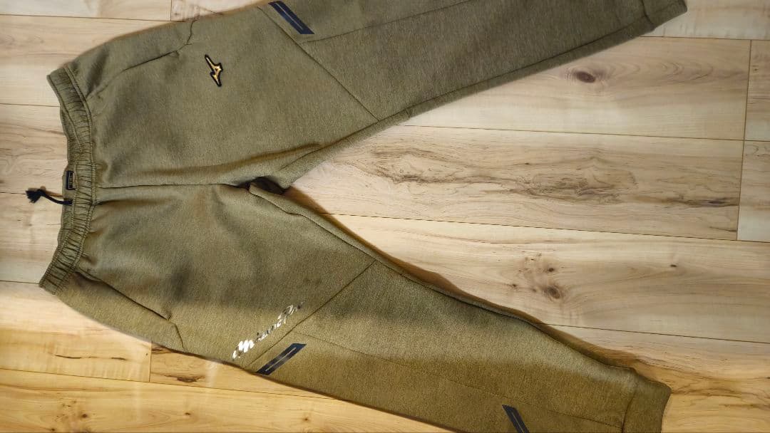 ミズノプロ カーキ　パーカー　上下セット　セットアップ　Oサイズ