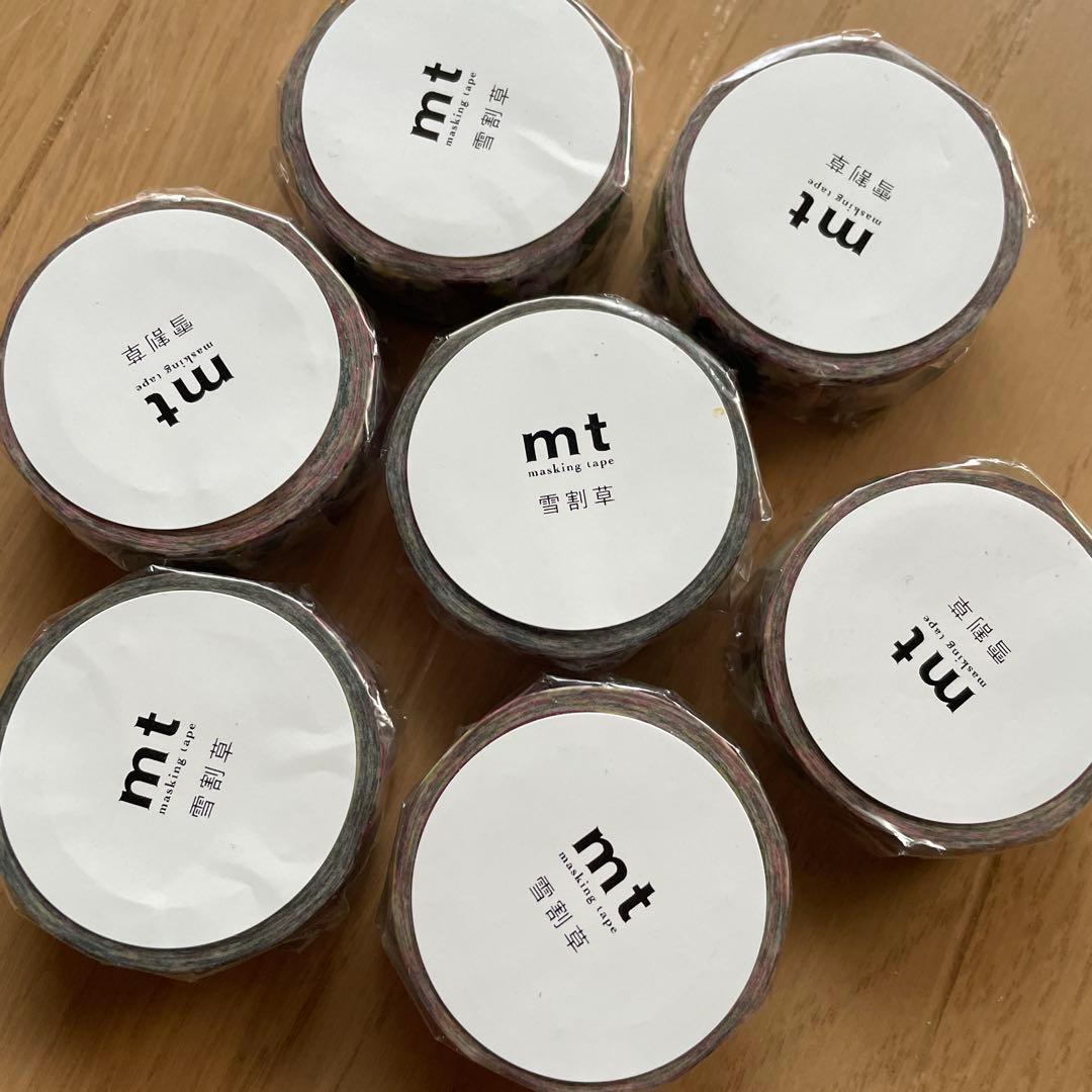 非売品　レア　カモ井加工紙　マスキングテープ　雪割草　factory tour